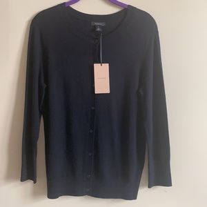 NWT! Halogen cardigan- medium black